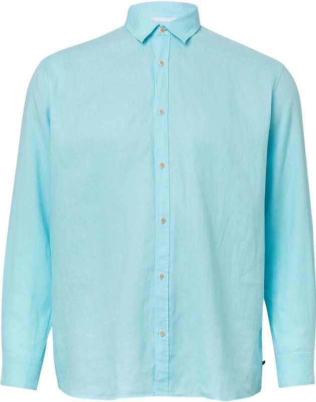 Shirt - Linnen Overhemd - Normale Pasvorm