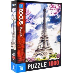 puzzel - Eiffel toren Parijs - 1000 stukjes
