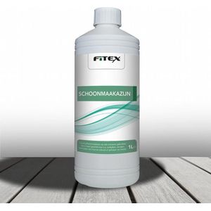 Fitex Schoonmaakazijn Transparant - 1 liter- Schoonmaakazijn - - Binnen en buiten - -
