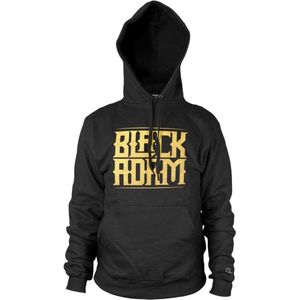 DC Comics Black Adam Hoodie/trui -S- Gold Logo Zwart