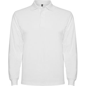 Donker Blauw Poloshirt Effen met lange mouwen 'Estrella' merk Roly maat M