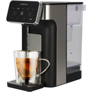 Inventum HWD725B Heetwaterdispenser - Inhoud 2 liter - 45°C tot 100°C - Touch Display - BPA vrij - Waterkoker - Heetwatertap - Antikalkfilter - 2600 watt - Zwart/RVS