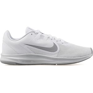 Nike - WMNS Downshifter 9 - Witte Running Schoen - 36,5 - Wit