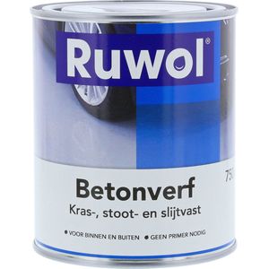 Ruwol Betonverf Grijs (RAL 7040) 750 ml