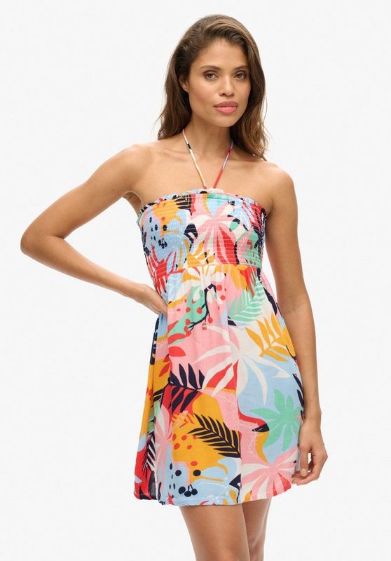 Superdry - Mini Beach Dress - Mouwloze Korte Jurk