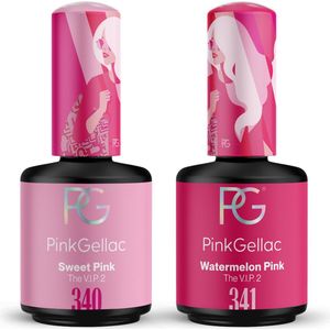 Pink Gellac Voordeelbundel Gelnagellak - Sweet Pink en Watermelon Pink