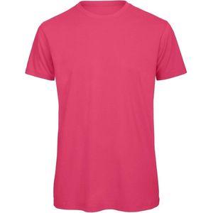 Senvi 5 pack T-Shirt -100% biologisch katoen - Kleur: Fuchsia- 3XL