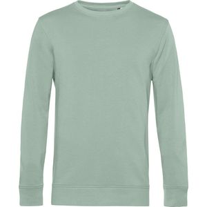 Organic Inspire Crew Neck Sweater B&C Collectie Sage Groen maat S
