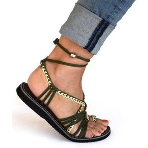 Touwsandaal Bahía, Legergroen