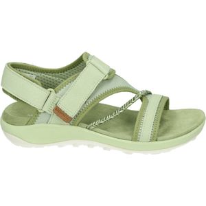 Merrell J006744 TERRAN 4 - Sandalen met hakDames Sandalen - Kleur: Groen - Maat: 40