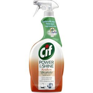 Cif Power & Shine Spray Keuken - 750 ml