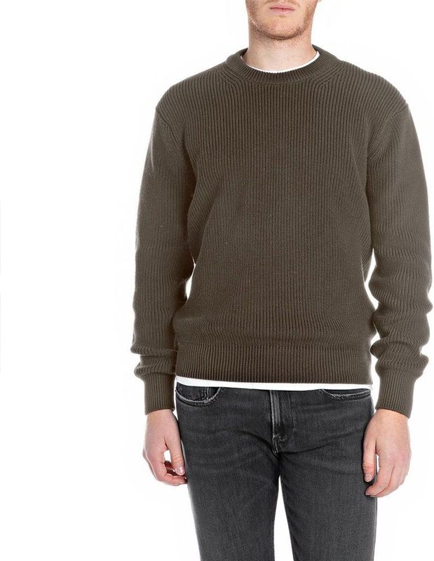 Replay Uk4722.000.g23788 Trui Bruin Man