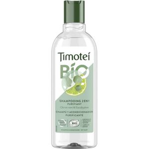 12x Timotei Shampoo - 300ml - bio purufiant eucalyptus & limoen 2in1