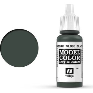 Vallejo 70980 Model Color Black Green - Acryl Verf flesje