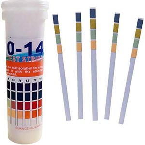 PH-teststrips, universele pH-strips, lakmoespapier voor zure alkalische test, PH 1-14 meetbereik, 150 stroken