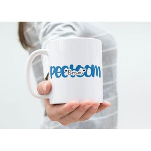 Mok Peetoom met naam Petekind-Mok Metie met naam petekind- personaliseerd met eigen naam - koffiemok - verjaardag - Communie - Naam doorgeven via mail