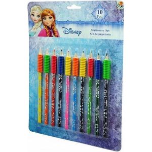 Frozen - kleur potloden -  Hout - 20-delig