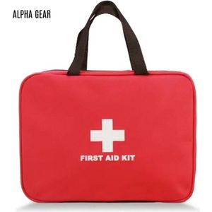 Alpha Gear - First Aid Kit - EHBO Kit - Noodpakket - Verbanddoos - Compact en draagbaar - Ideaal voor survival - 210 Delig