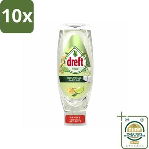 10 x Dreft – Bergamot & Gember – Afwasmiddel – 730 ml - Grootverpakking - Dreft Afwasmiddel Bergamot Gember - Natuurlijk Afwasmiddel - Biologisch Afbreekbaar Afwasmiddel - Afwasmiddel Bergamot En Gember - Afwasmiddel Met Natuurlijke Geur