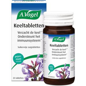 A.Vogel Keeltabletten tabletten - Salvia verzacht de keel.* Echinacea ondersteunt immuunsysteem.* - 20 st