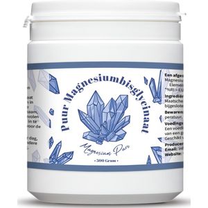 Magnesium Bisglycinaat Poeder - 500g - Draagt bij aan vermindering bij vermoeidheid - Kala Health