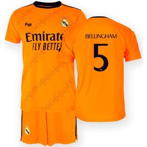 Real Madrid - Bellingham - Sportshirt - Oranje - Polyester