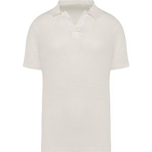 Spasso Linnen herenpolo SP220 - Ivory - L