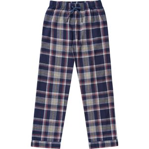 La-V flanel broek jongens Grijs/Navy 152-158