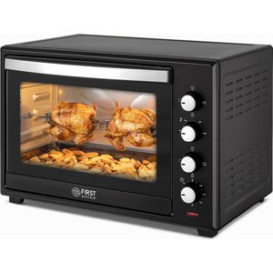 TZS First Austria 5047 Elektrische Oven - Heteluchtoven - 60L - Zwart