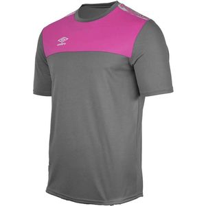 Umbro Ness Training T-shirt Met Korte Mouwen Grijs M Man