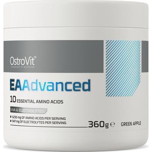 OstroVit - EAAdvanced - 360 g - Groene appel smaak - Laboratory-confirmed quality - Complete ondersteuning met EAA, BCAA, elektrolyten en vitaminen!