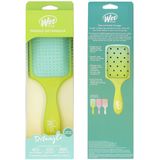 Wet Brush Paddle Detangler Feel Good Ombre - Green/blue