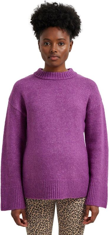 Vertbaudet - Zwangerschapstrui - Ronde Hals - Jersey Breisel - Met Wol