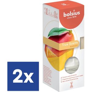 Bolsius Geurstokjes True Scents Mango - 2 x 45 ml