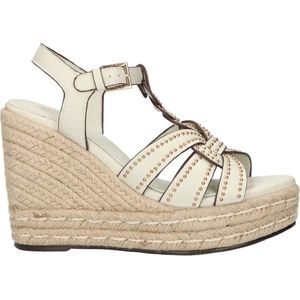 La Strada Sleehak wit met studs dames - maat 36