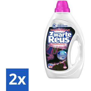 Zwarte Reus - Vloeibaar Wasmiddel - Zwarte Was - 19 Wasbeurten - Voordeelverpakking - 2 stuks