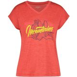 Icepeak - Devine - T-shirt - Oranje - Korte Mouwen - Dames