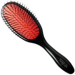 Denman Borstel Grooming Brush D80M Medium Nylon Zwart