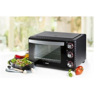 Domo Oven - 1500 W - Kleine oven - Zwart