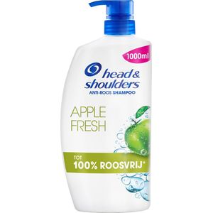 Head & Shoulders - Apple Fresh - Anti-Roos Shampoo - 1L - Pompfles