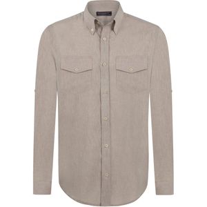 Felix Hardy - Linnen Katoen Blend Shirt - Overhemd - Beige