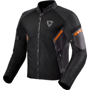 REV'IT! Jacket GT R Air 3 Black Neon Orange 2XL - Maat - Jas