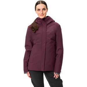 Vaude - Womens Cyclist Warm Rain Jacket - Fietsjack - Rood - Waterdicht