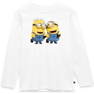 Minions Phil En Stuart Grappig Premium T-Shirt Kinderen Met Lange Mouwen