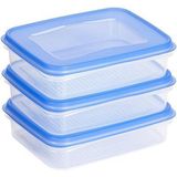 Vershouddozen - Transparant - Plastic - Set van 3