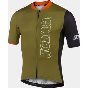 Joma Crono Korte Mouw Wielertrui Groen M Man
