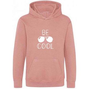 Be Friends Hoodie - Be Cool - Vrouwen - Roos - Maat S