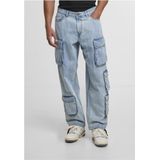 Urban Classics - Multi Pocket Denim - Cargobroek - Blauw