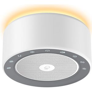 Lexium White Noise Machine - Meerdere Standen - Voor baby's - White Noise Baby - Witte Ruis