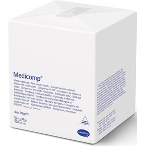 Hartmann - Medicomp - 4 laags kompres - niet-steriel 10 x 10cm